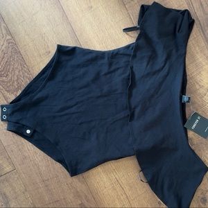 forever 21 KNIT OFF SHOULDER BODYSUIT
